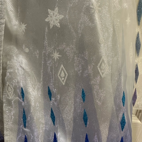 Disney Elsa Costume Dress - WILL SHIP IMMEDIATELY - Picture 4 of 7